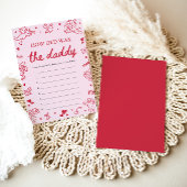 Valentine Hand Drawn How Old Was The Daddy Game Einladung