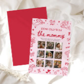 Valentine Hand Drawn How Old Was The Mommy Game Einladung