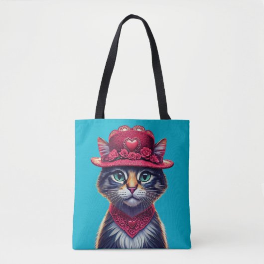 Valentine Hat Kitty Tasche (Vorderseite)