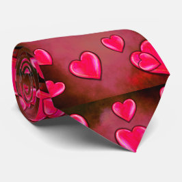 Valentine Heart Art Krawatte