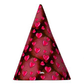 Valentine Heart Art Partyhütchen (Rechts)