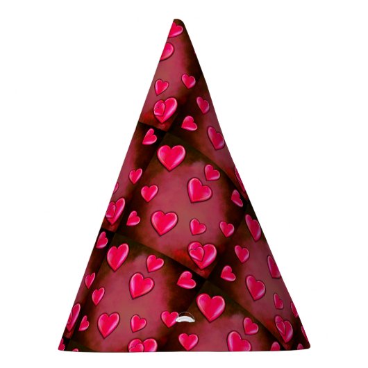 Valentine Heart Art Partyhütchen (Rechts)