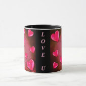Valentine Heart Art Tasse (Zentrum)