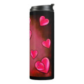 Valentine Heart Art Thermosbecher (Nach links gedreht)