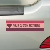 Valentine Heart Custom Autoaufkleber (Auf Auto)