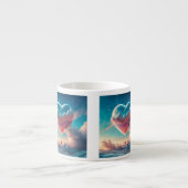 Valentine Heart Espresso Tasse (Vorderseite)