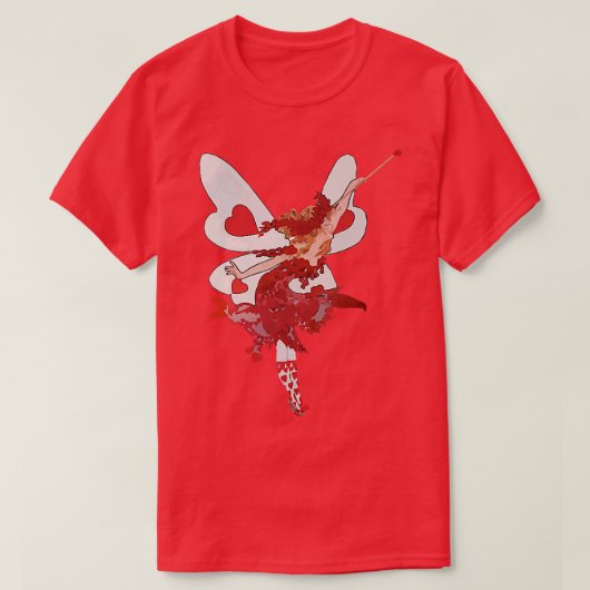 Valentine Heart Fairy T-Shirt (Design vorne)