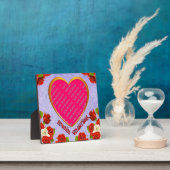Valentine Heart Frame Foto Plaque Fotoplatte (InSitu)