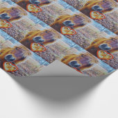 Valentine Heart Horse Geschenkpapier (Ecke)