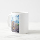 Valentine Heart Horse Kaffeetasse (Vorderseite Links)
