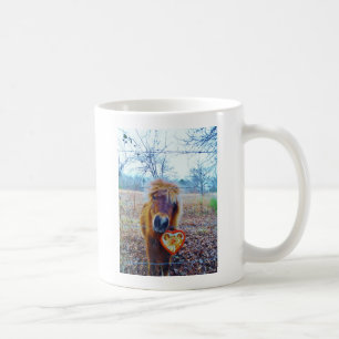 Valentine Heart Horse Kaffeetasse