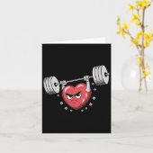 Valentine Heart Lifting Weichteilheit Funny Workou Karte (Gelbe Blume)