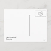 Valentine Heart Mail Feiertagspostkarte (Rückseite)