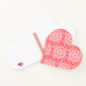 Valentine Heart Notebook Notizblock (Innenseite)