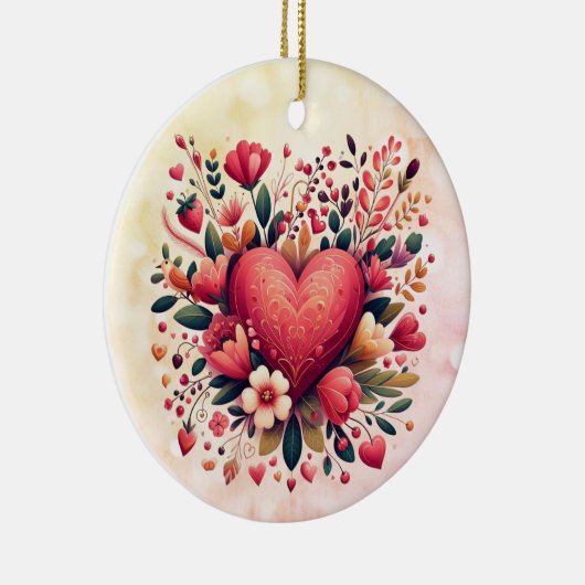 Valentine Heart Ornament (Rechts)