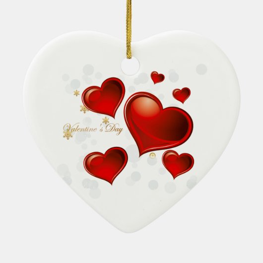 Valentine Heart Ornament (Hinten)