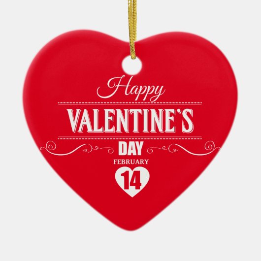 Valentine Heart Ornament (Vorne)