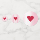 Valentine Heart Painting Party Konfetti (Vorderseiten)