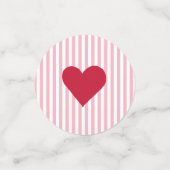 Valentine Heart Painting Party Konfetti (Klein Vorderseite)