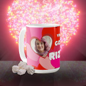 Valentine Heart Pop Kaffeetasse