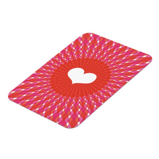 Valentine Heart Pop Magnet (Linke Seite)