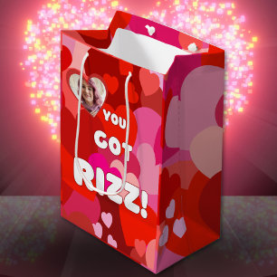 Valentine Heart Pop Mittlere Geschenktüte
