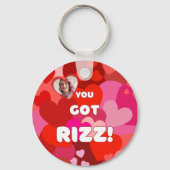 Valentine Heart Pop Schlüsselanhänger (Vorderseite)