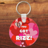 Valentine Heart Pop Schlüsselanhänger (Vorderseite)