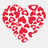 Valentine Heart Stickers (Vorderseite)
