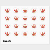Valentine Heart Stickers (Blatt)