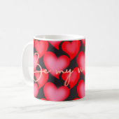 Valentine Heart Tasse (Vorderseite Links)