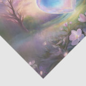 Valentine Heart Tissue Wrapping Paper Seidenpapier (Ausschnitt)