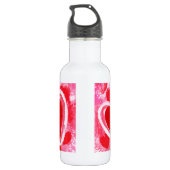 Valentine Heart von VictoriaShaylee Edelstahlflasche (Rückseite)