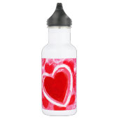 Valentine Heart von VictoriaShaylee Edelstahlflasche (Rechts)