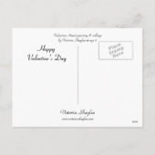 Valentine Heart von VictoriaShaylee Feiertagspostkarte (Rückseite)