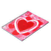 Valentine Heart von VictoriaShaylee Notizblock (Linke Seite)