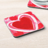Valentine Heart von VictoriaShaylee Untersetzer (Linke Seite)