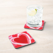 Valentine Heart von VictoriaShaylee Untersetzer (Rechte Seite)