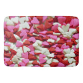 Valentine Hearts Badematte (Vorderseite)