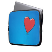 Valentine Hearts Bag Laptopschutzhülle (Vorderseite Links)