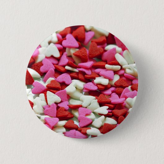 Valentine Hearts Button (Vorderseite)