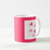 VALENTINE HEARTS coffee Tasse (VorderseiteRechts)