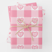 Valentine Hearts Collection Geschenkpapier Set (Beispiel)
