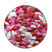 Valentine Hearts Dartscheibe (vorne)
