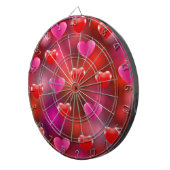 Valentine Hearts Dartscheibe (Vorderseite rechts)