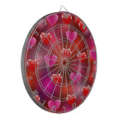 Valentine Hearts Dartscheibe (Vorderseite Links)