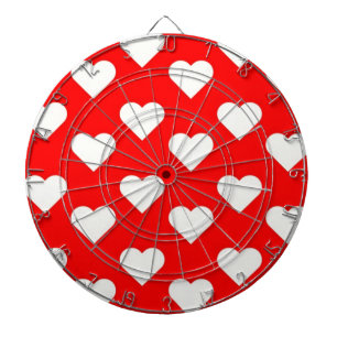 Valentine Hearts Dartscheibe