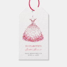 Valentine Hearts Dress Bow Elegantes Brautparty