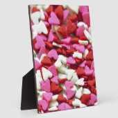 Valentine Hearts Fotoplatte (Seite)
