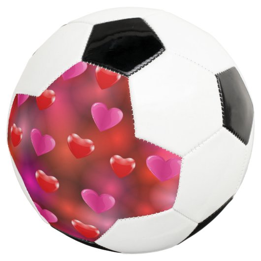 Valentine Hearts Fußball (Dreiviertel)